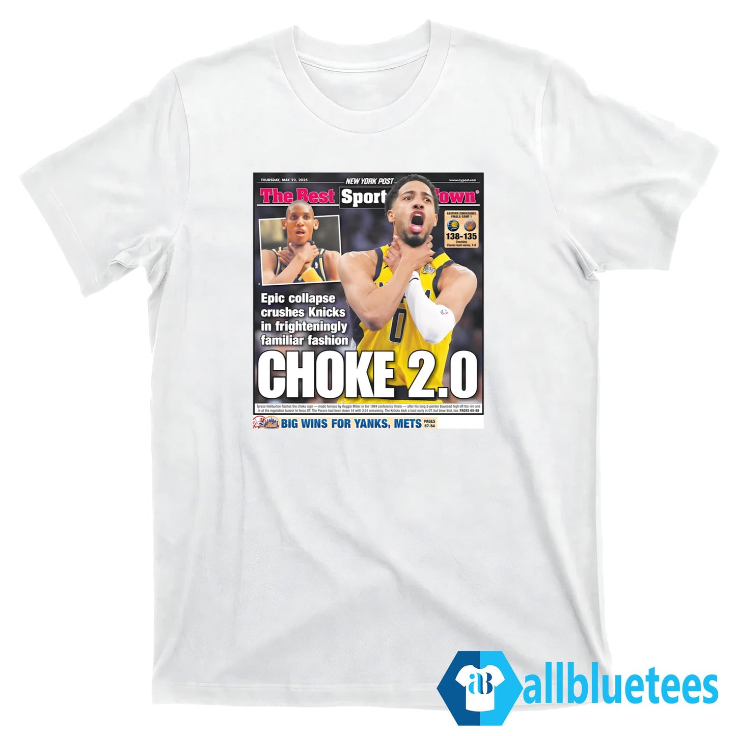 Paul Pierce Tyrese Haliburton Choke 2.0 Shirt