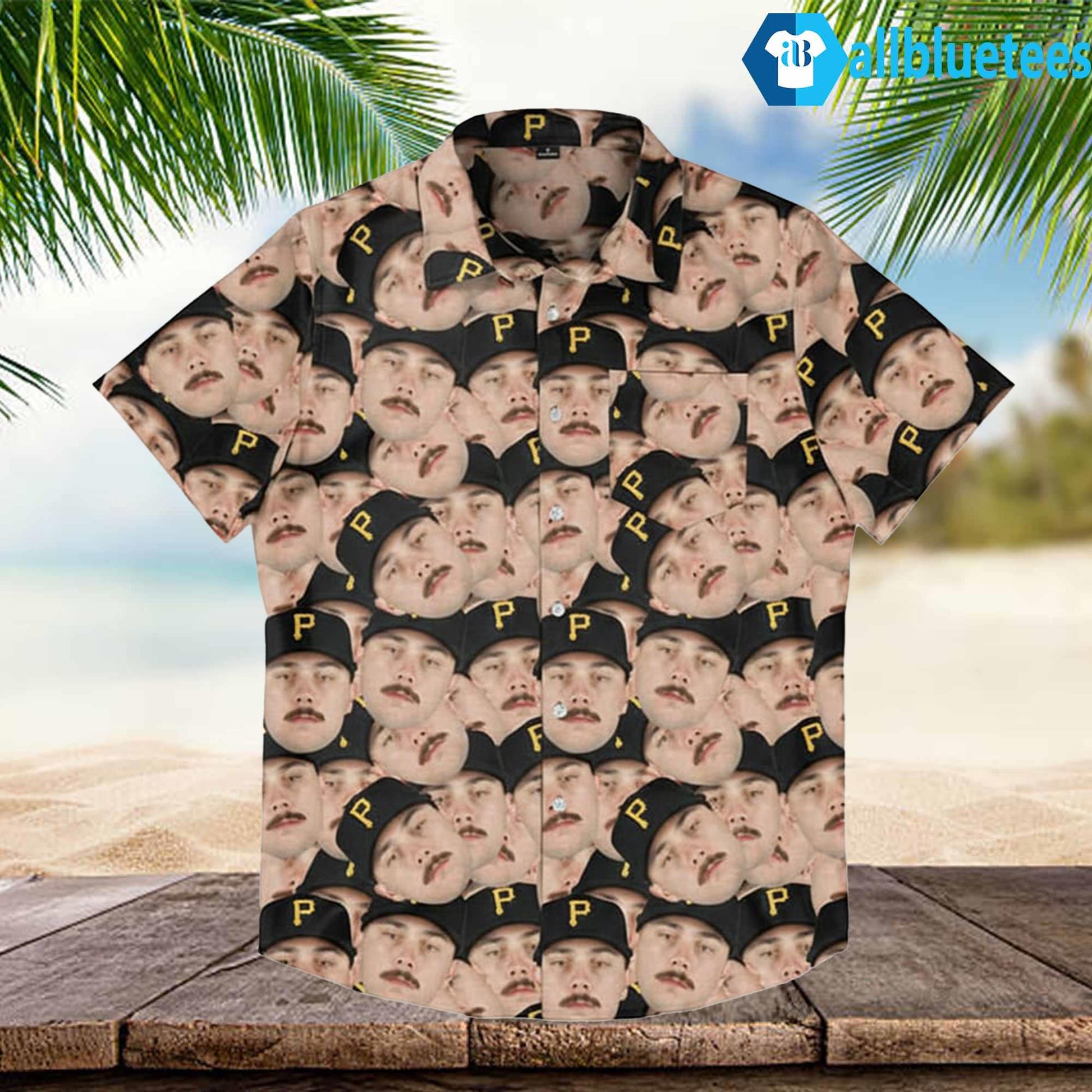 Paul Skenes Face Hawaiian Shirt