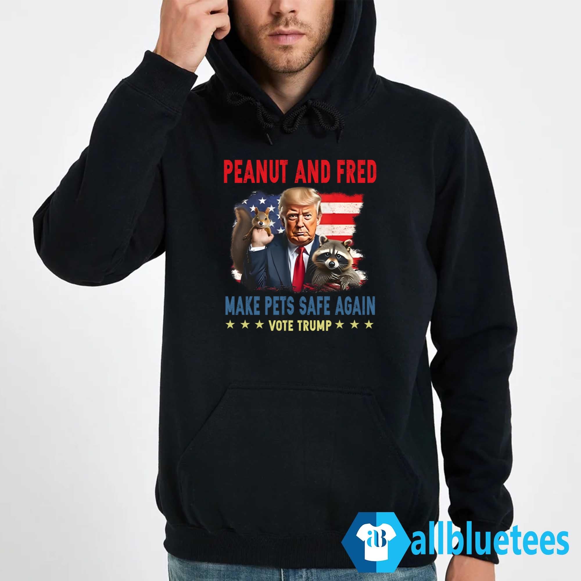 Peanut And Fred Make Pets Safe Again Vote Trump Shirt