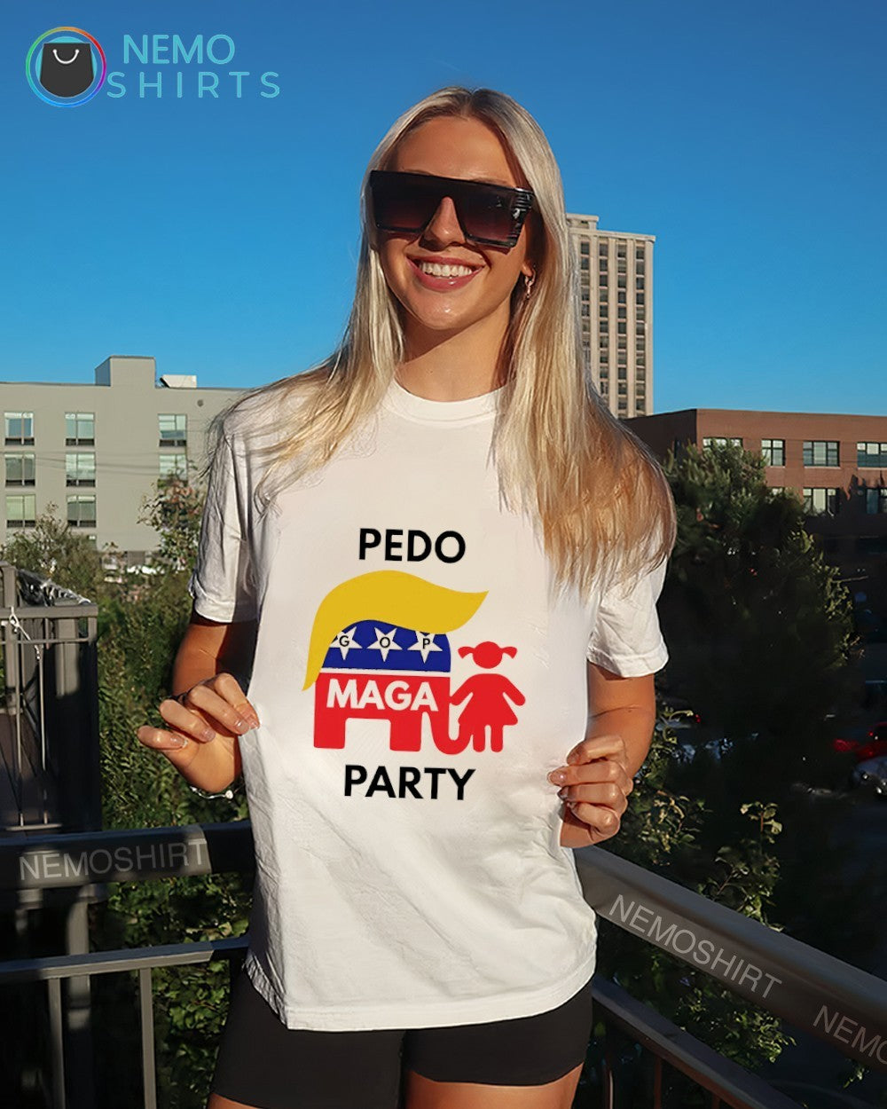 Pedo party Maga GOP shirt