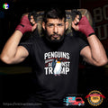 Penguins Against Trump 2025 Funny Political T-shirt