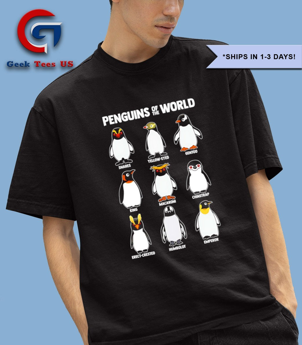 Penguins of the World shirt