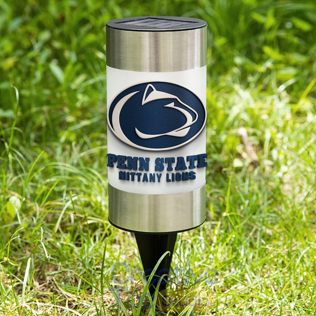 Penn State Nittany Lions Waterproof Solar Garden Light