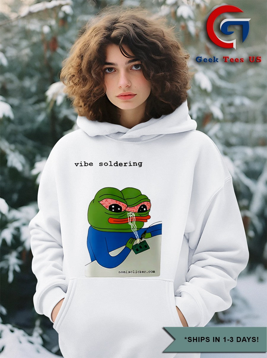 Pepe vibe soldering shirt