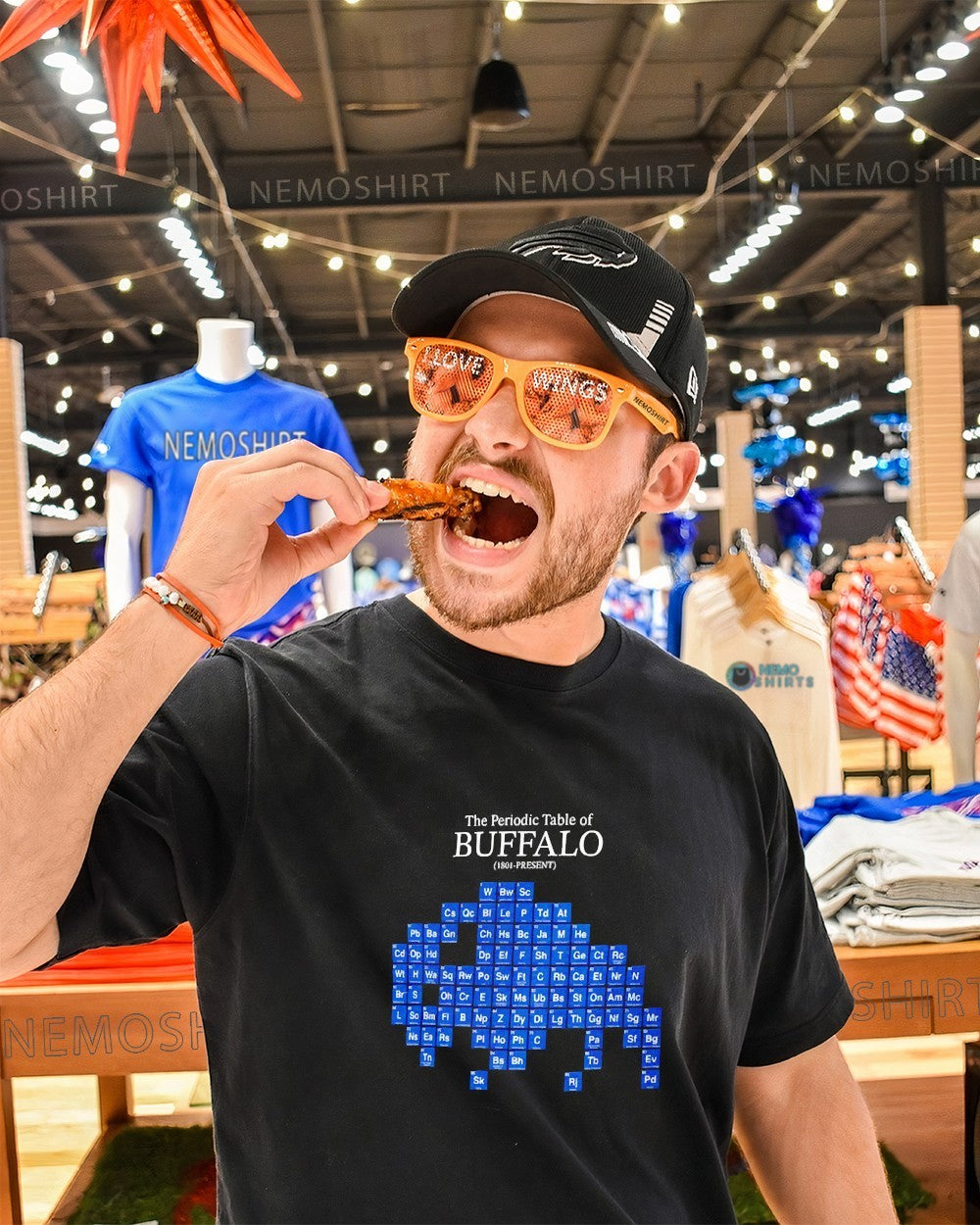 Periodic table of Buffalo Bills shirt