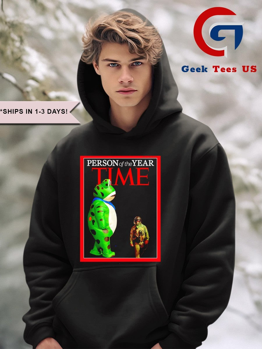 Person of the Year Time Portland Frog Protest shirt