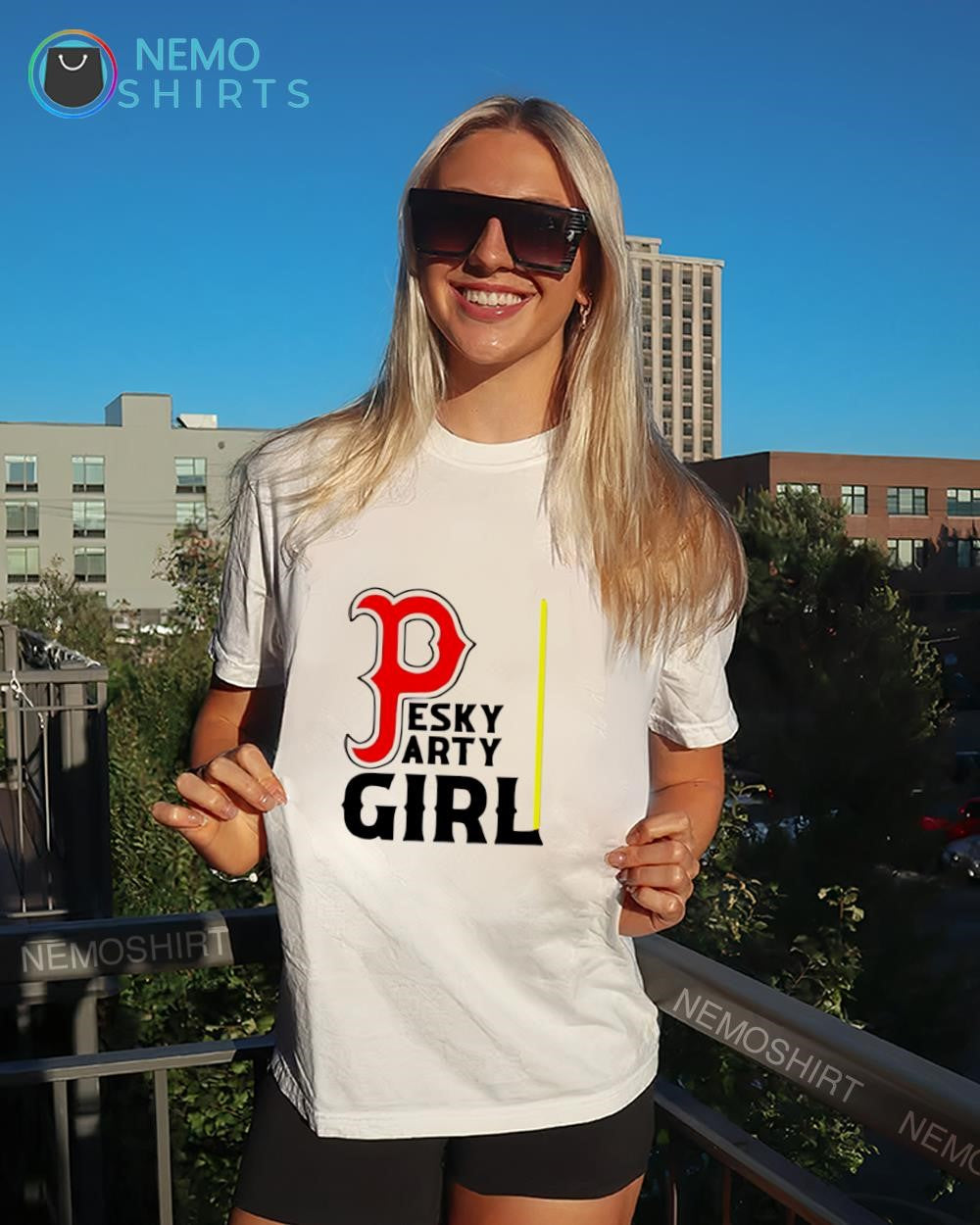 Pesky party girl Philadelphia Phillies team shirt