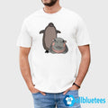 Pesto The Penguin And Moo Deng The Baby Hippo Shirt