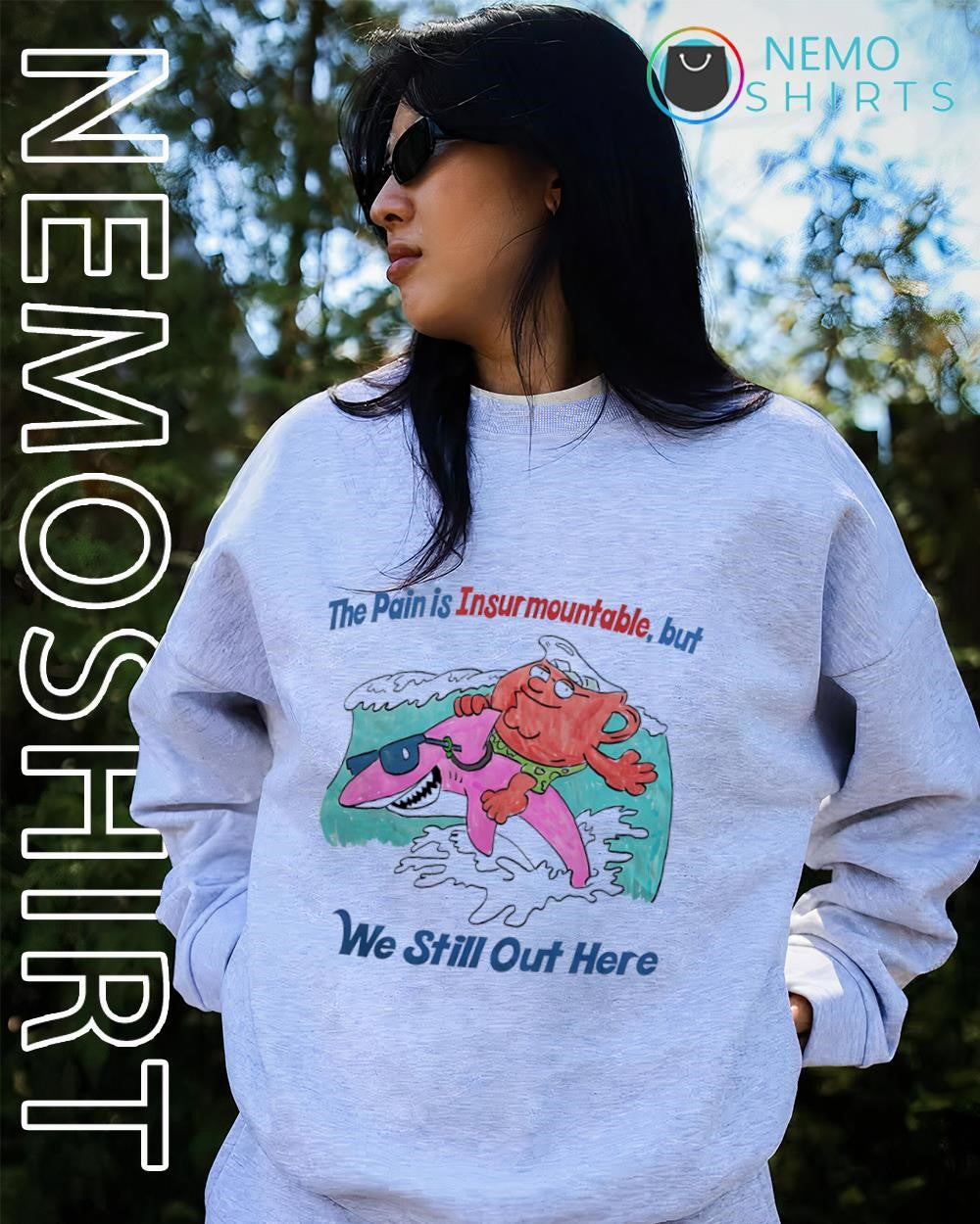 Peter Griffin Kool-Aid Man the pain is insurmountable but we still out here shirt