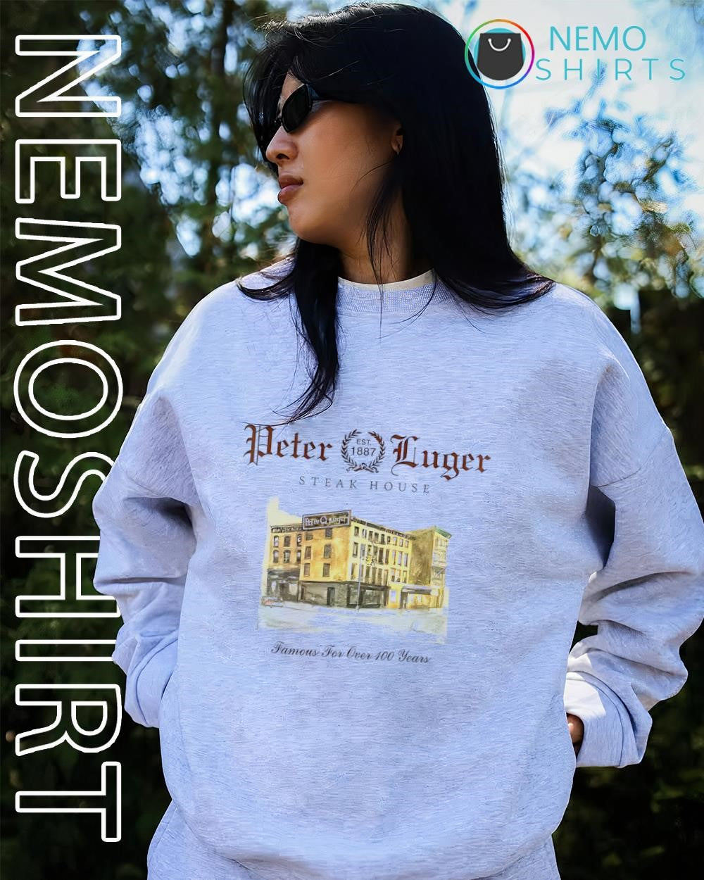 Peter Luger Steak House est 1887 famous for over 100 years shirt