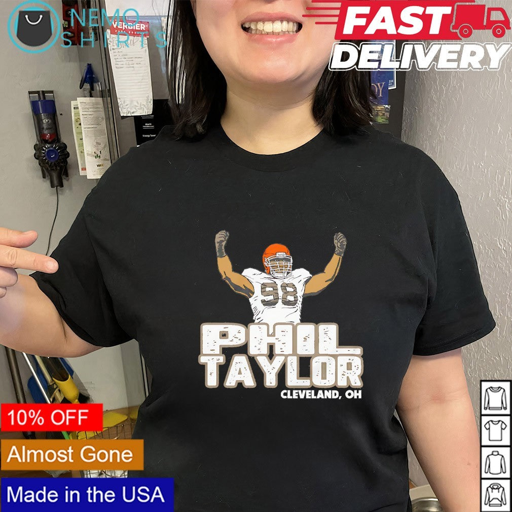 Phil Taylor Cleveland OH player graphic shirt
