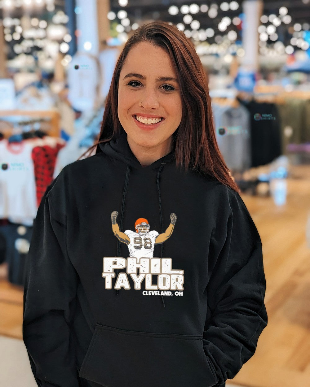 Phil Taylor Cleveland OH player graphic shirt