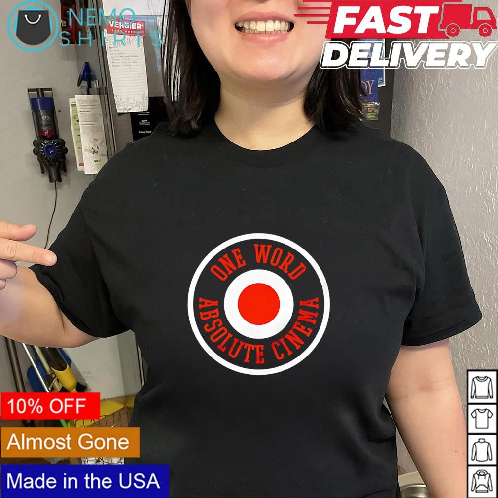 Philadelphia Flyers One Wod Absolute Cinema graphic shirt