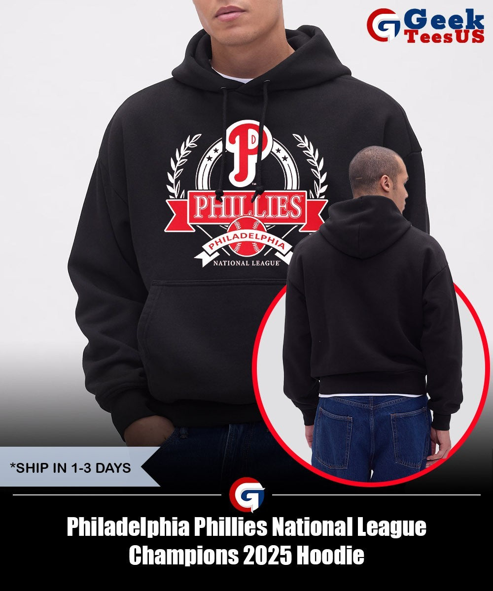 Philadelphia Phillies National League Champions 2025 shirt