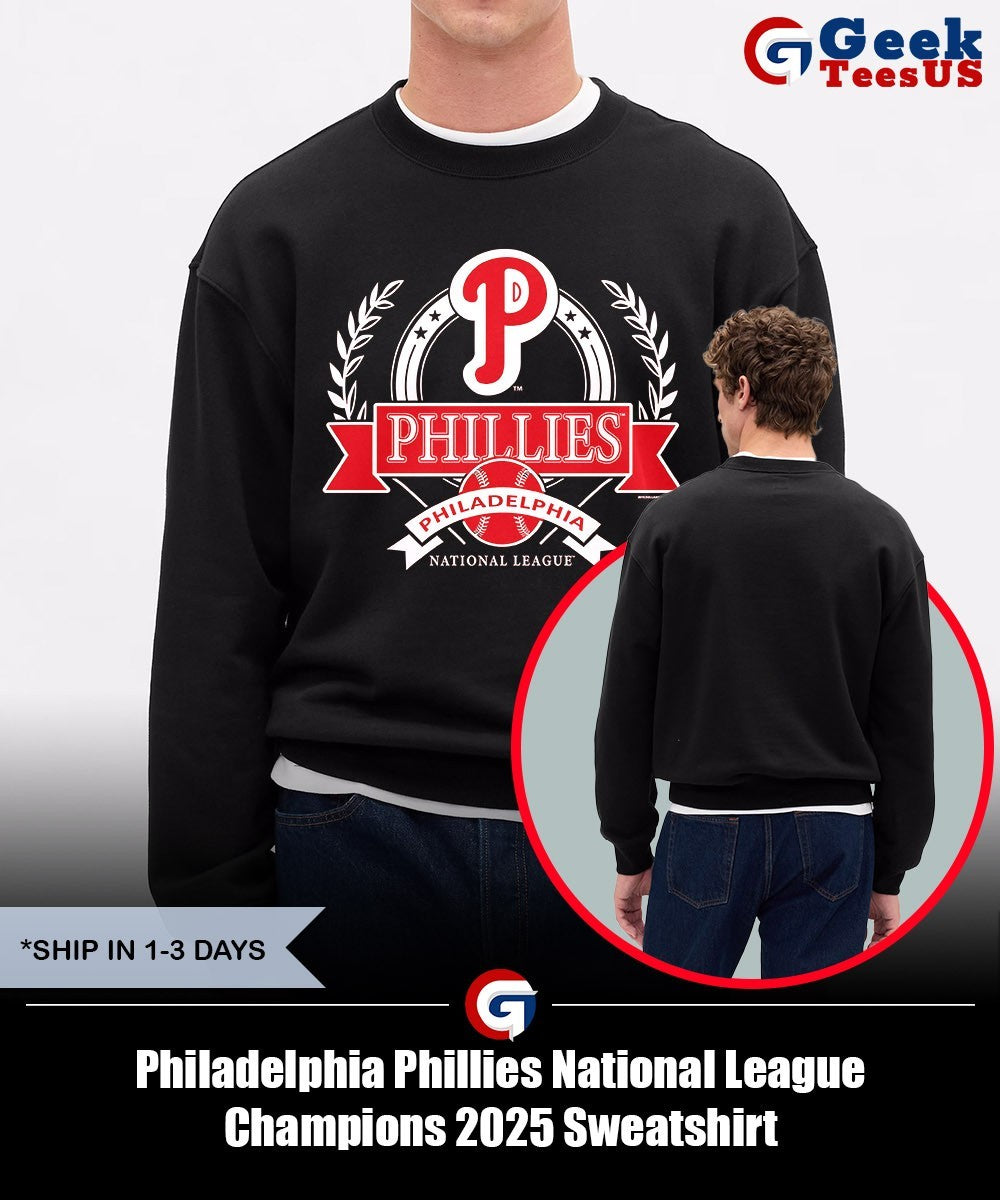 Philadelphia Phillies National League Champions 2025 shirt