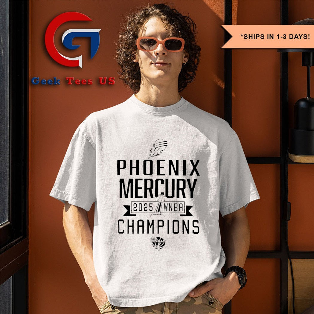 Phoenix Mercury basketball Champions 2025 WNBA shirt