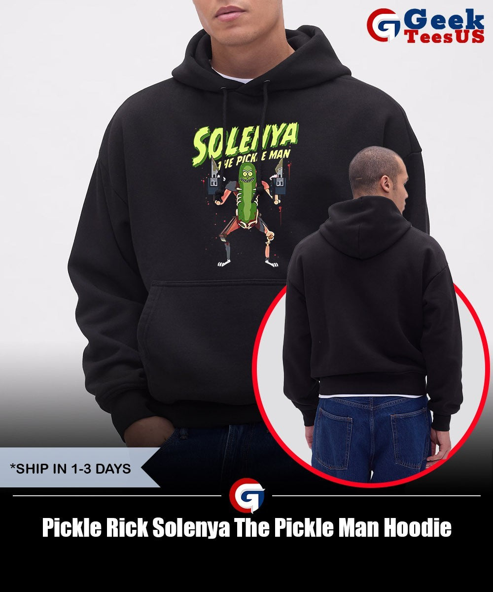 Pickle Rick Solenya The Pickle Man shirt