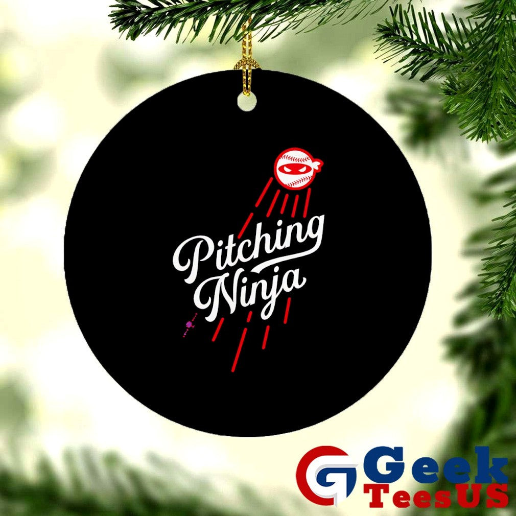 Pitching Ninja Los Angeles Dodgers shirt