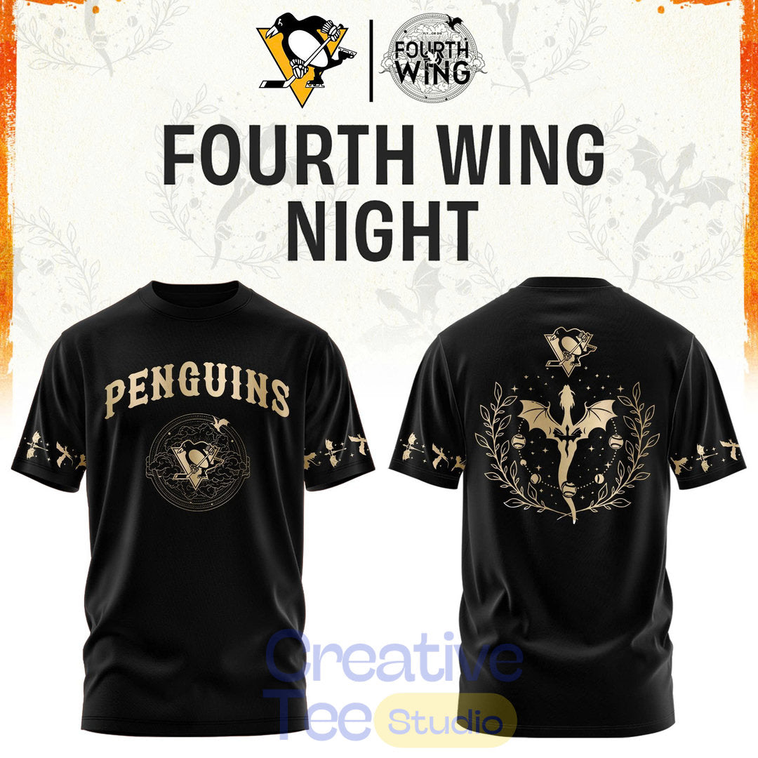 Pittsburgh Penguins Fourth Wings Night Limited Edition Hoodie