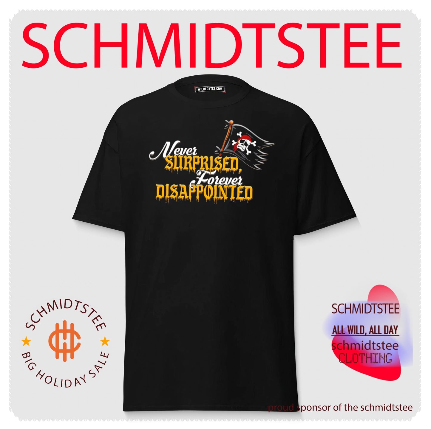 Pittsburgh Pirates never surprised forever disappointed shirt