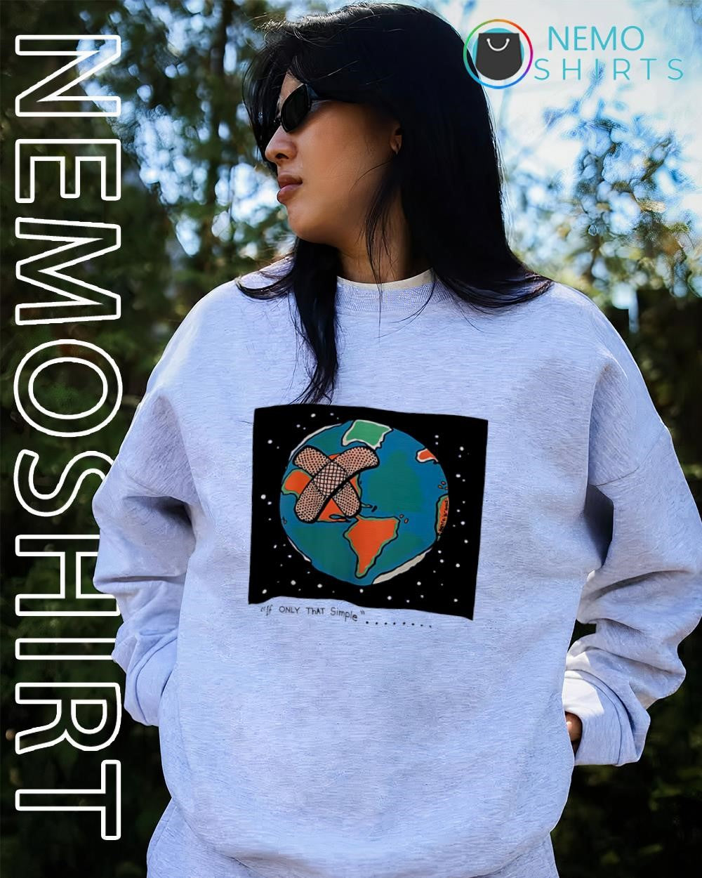 Planet Earth if only that simple shirt