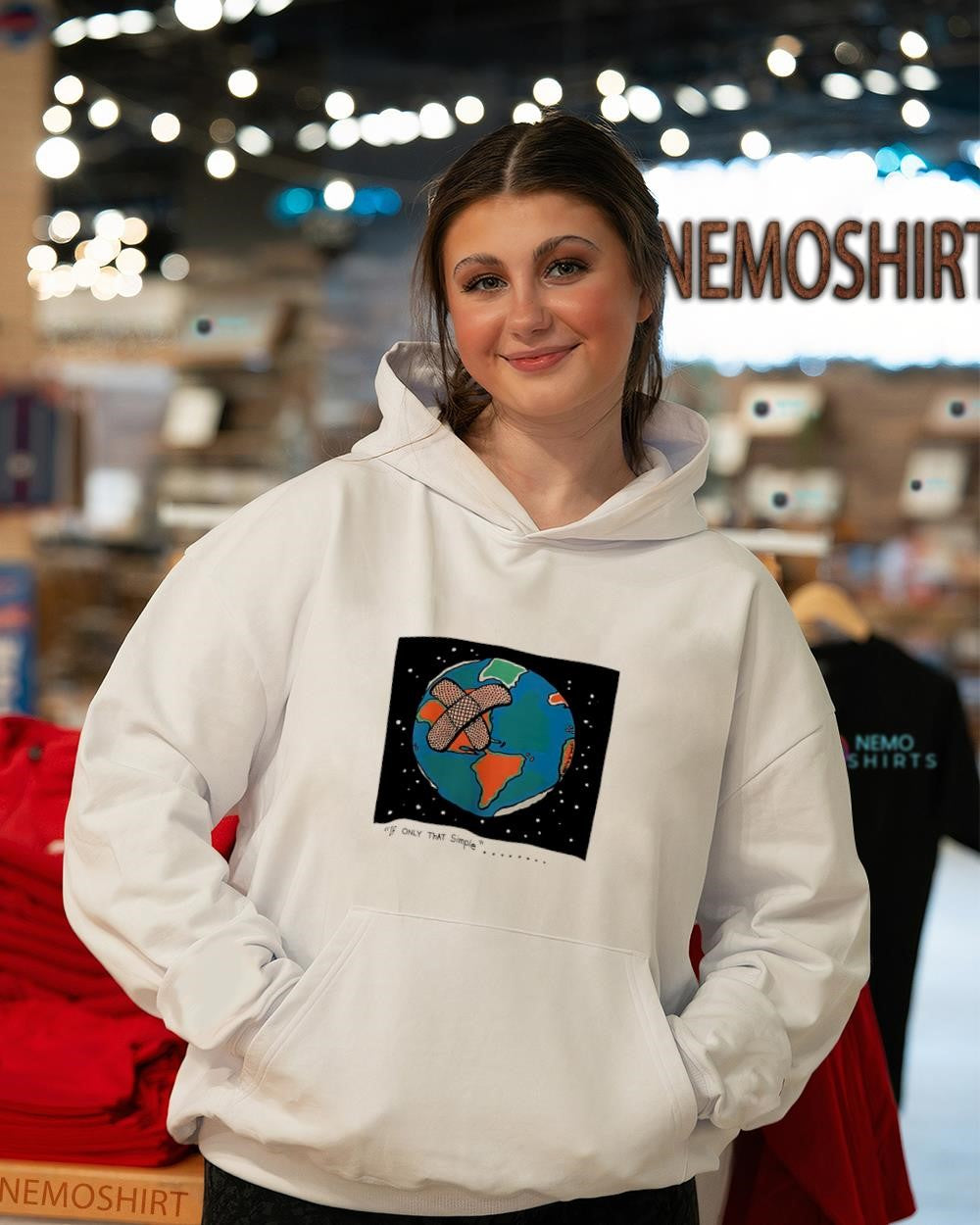 Planet Earth if only that simple shirt
