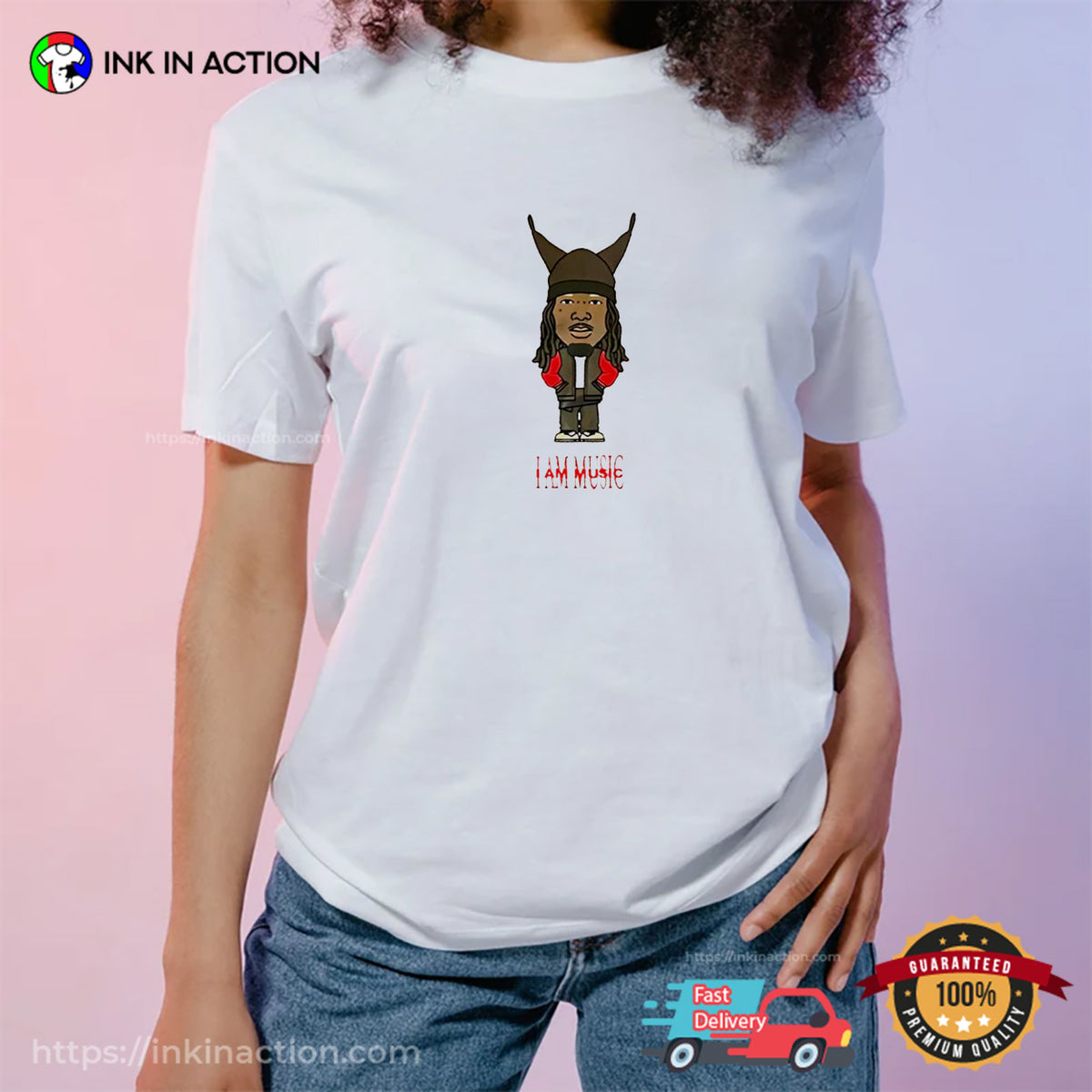 Playboi Carti I Am Music Animation T-shirt