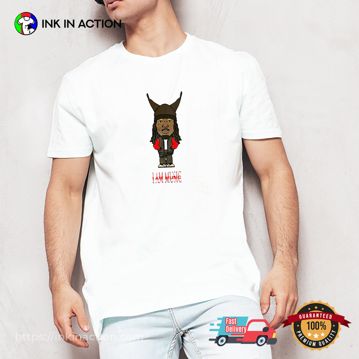 Playboi Carti I Am Music Animation T-shirt