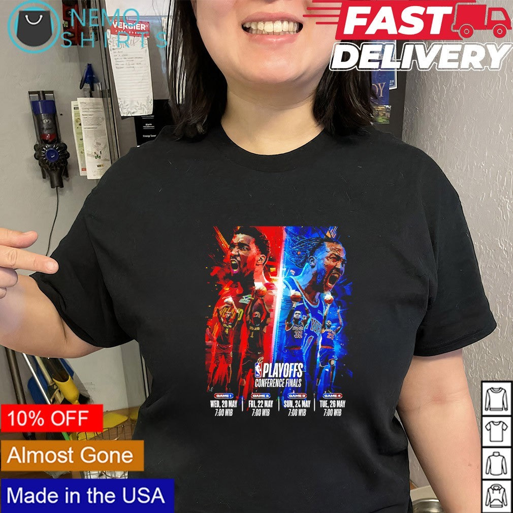 Playoffs Conference Finals matchup Cavaliers and Knicks shirt