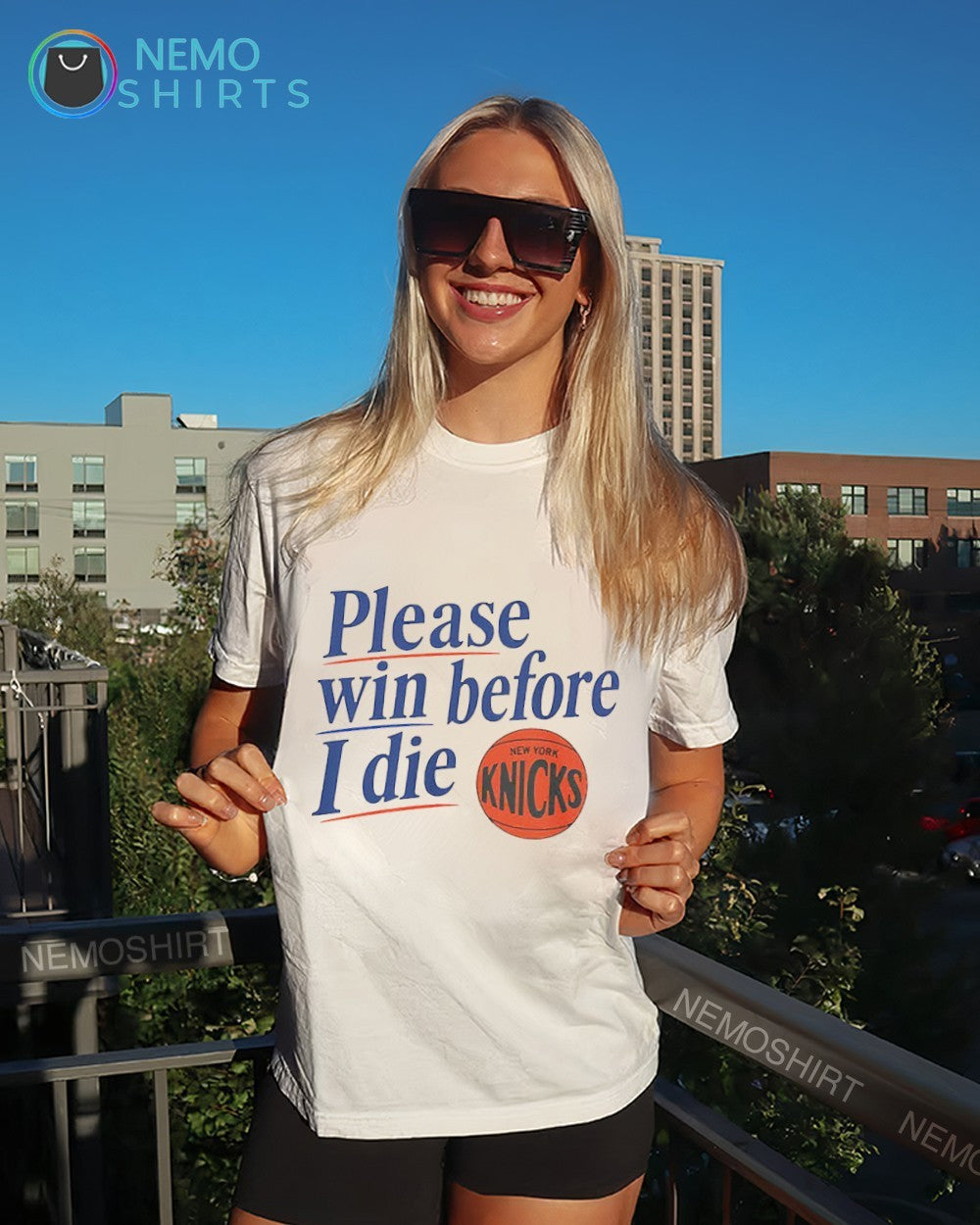 Please win before I die New York Knicks 2026 NBA Playoff shirt