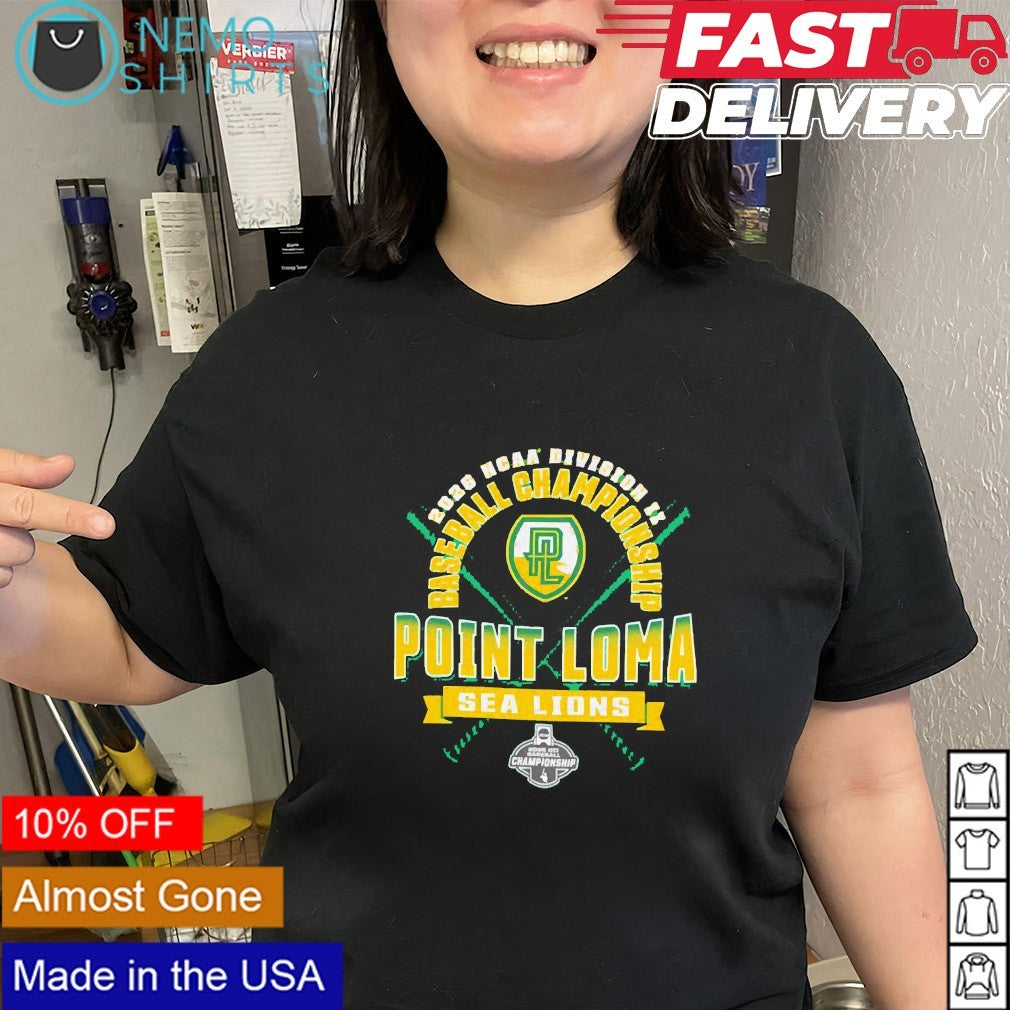 Point Loma Sea Lions 2026 NCAA DII baseball championship shirt
