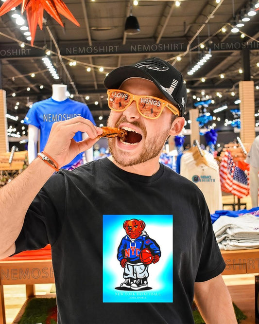 Polo Bear New York basketball shirt