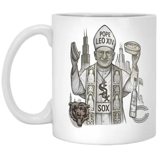 Pope Leo XIV Chicago American Pope Mug