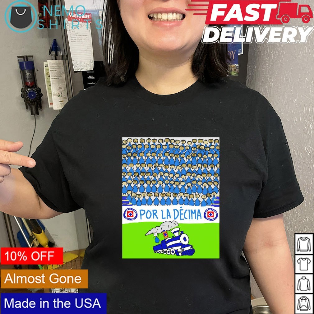 Por la Decima Mexican league title Máquina mascot shirt