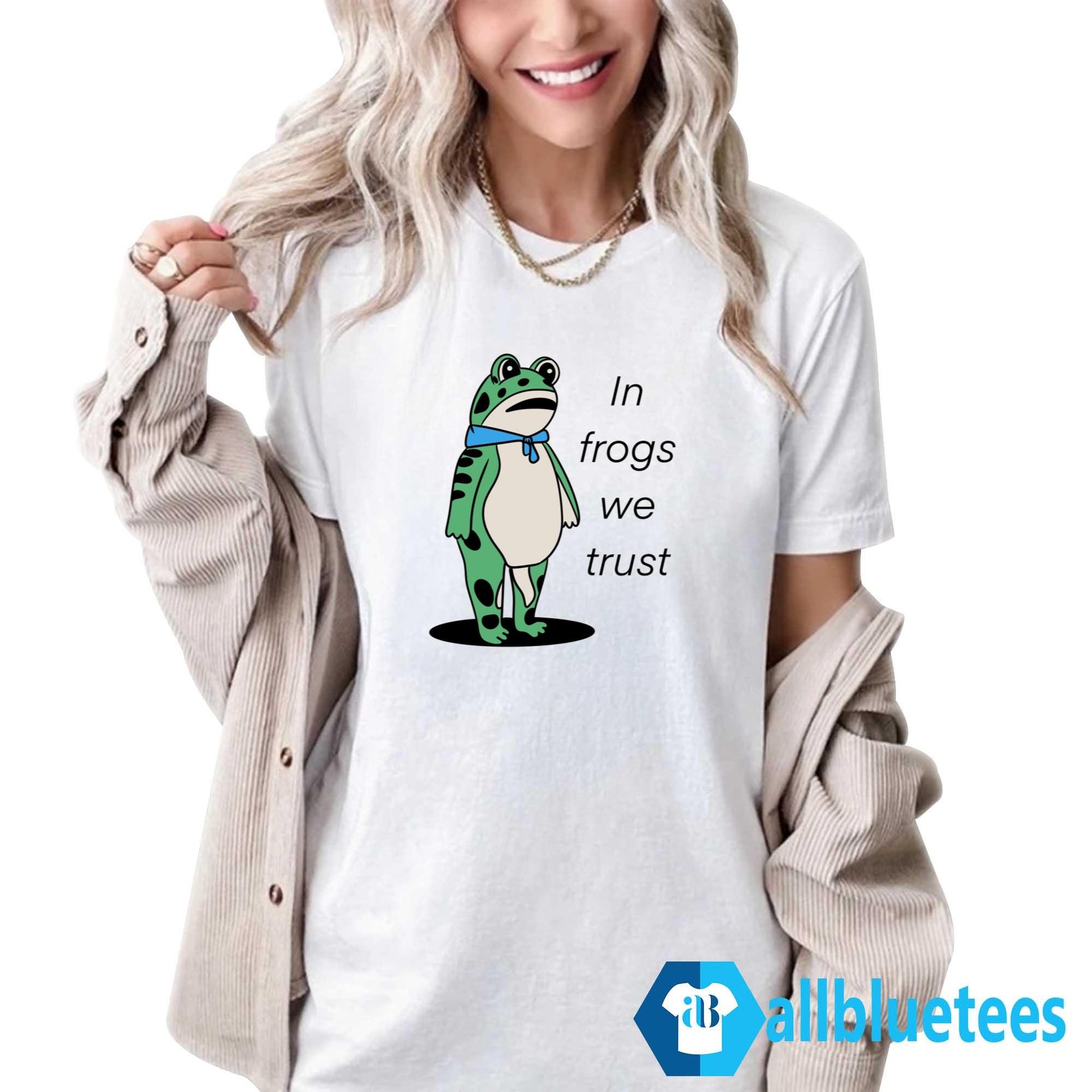 Portland Frog In Frogs We Trust Shirt