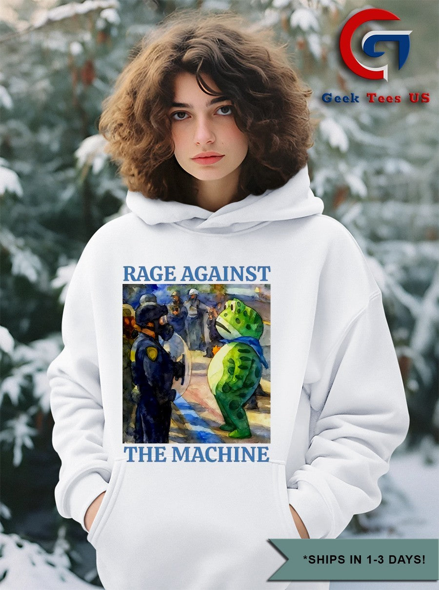 Portland Frog Protest Rage Against The Machine art shirt