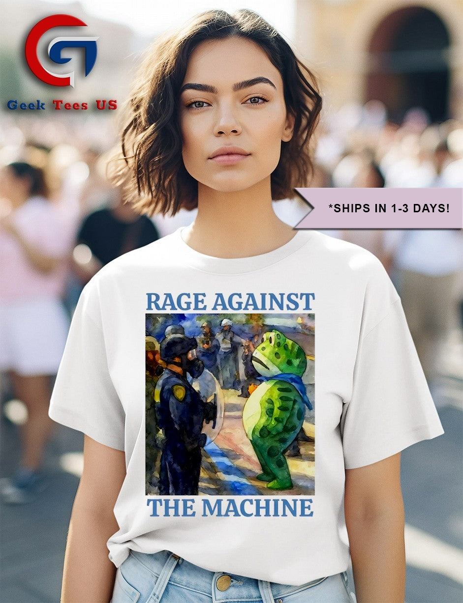 Portland Frog Protest Rage Against The Machine art shirt