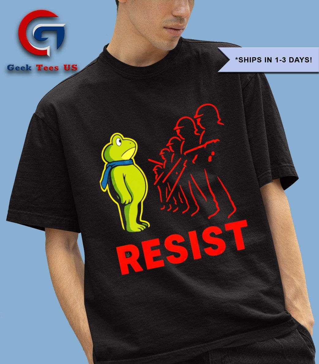 Portland Frog Protest Resist 2025 shirt