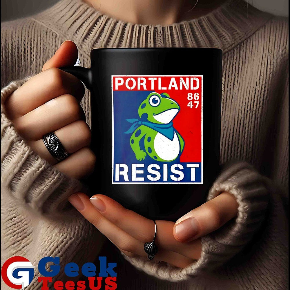 Portland Frog Protest Resist 8647 shirt
