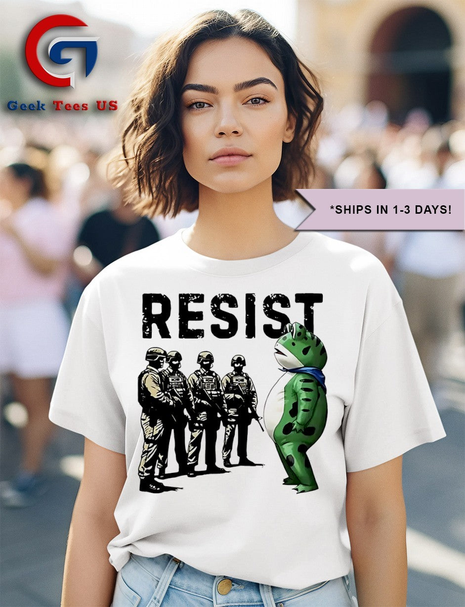 Portland Frog Resist Protest Anti Trump shirt