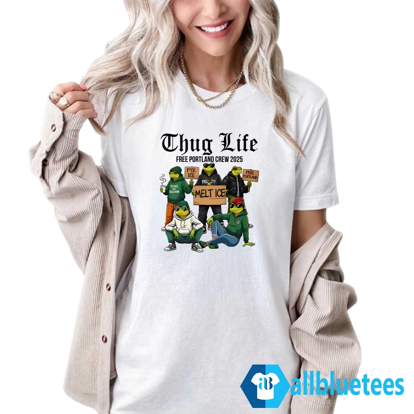 Portland Frog Thug Life Shirt