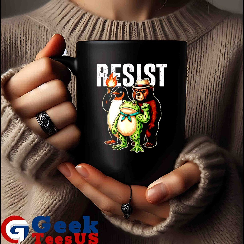 Portland Frog and animals Protest Resist 2025 shirt