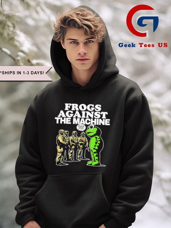 Portland Frogs Against the Machine 2025 shirt