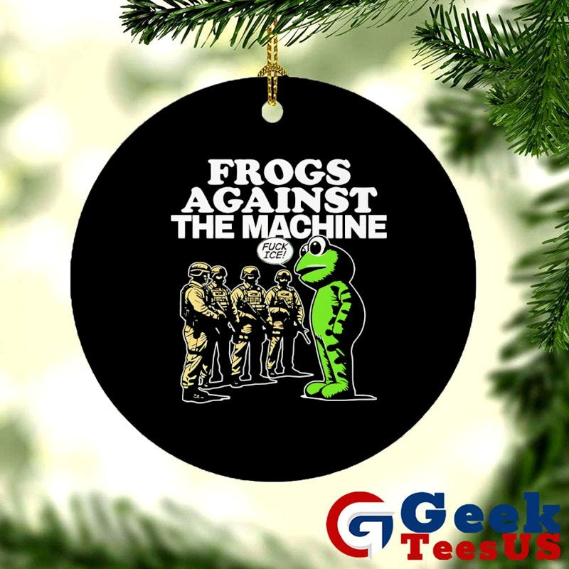Portland Frogs Against the Machine 2025 shirt
