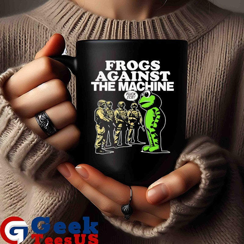 Portland Frogs Against the Machine 2025 shirt
