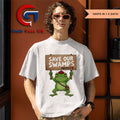 Portland Protest Frog save our swamps protest shirt