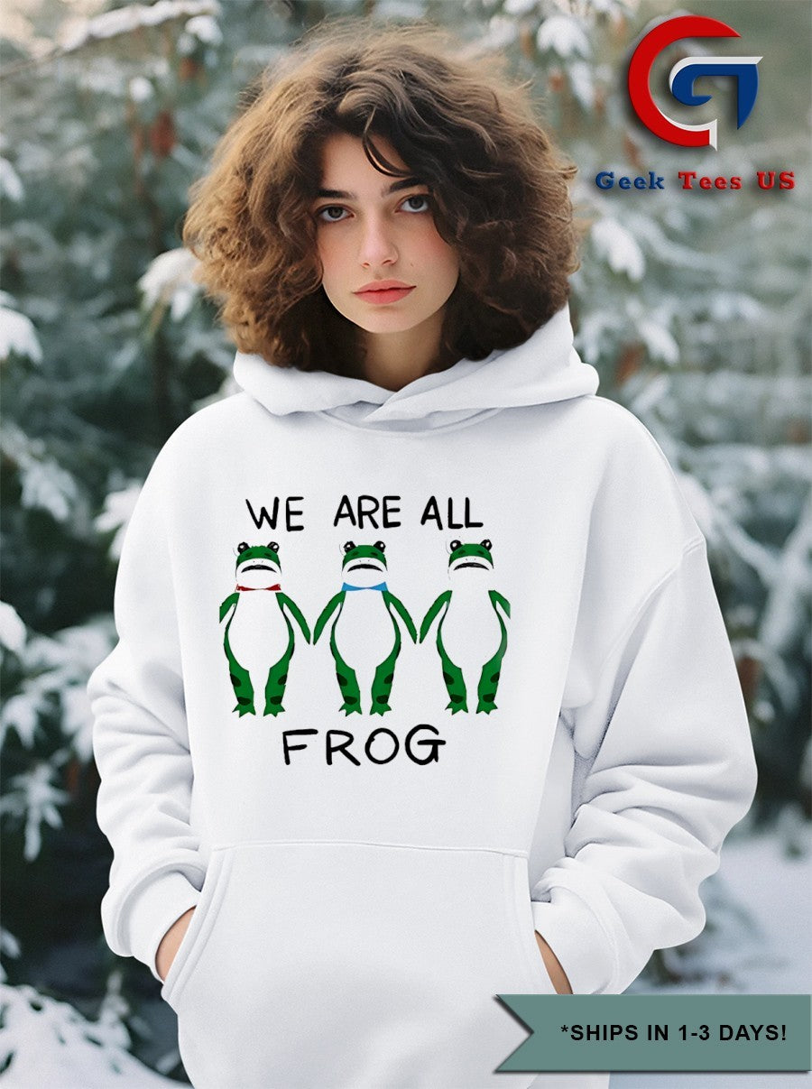 Portland frog we are all frog shirt