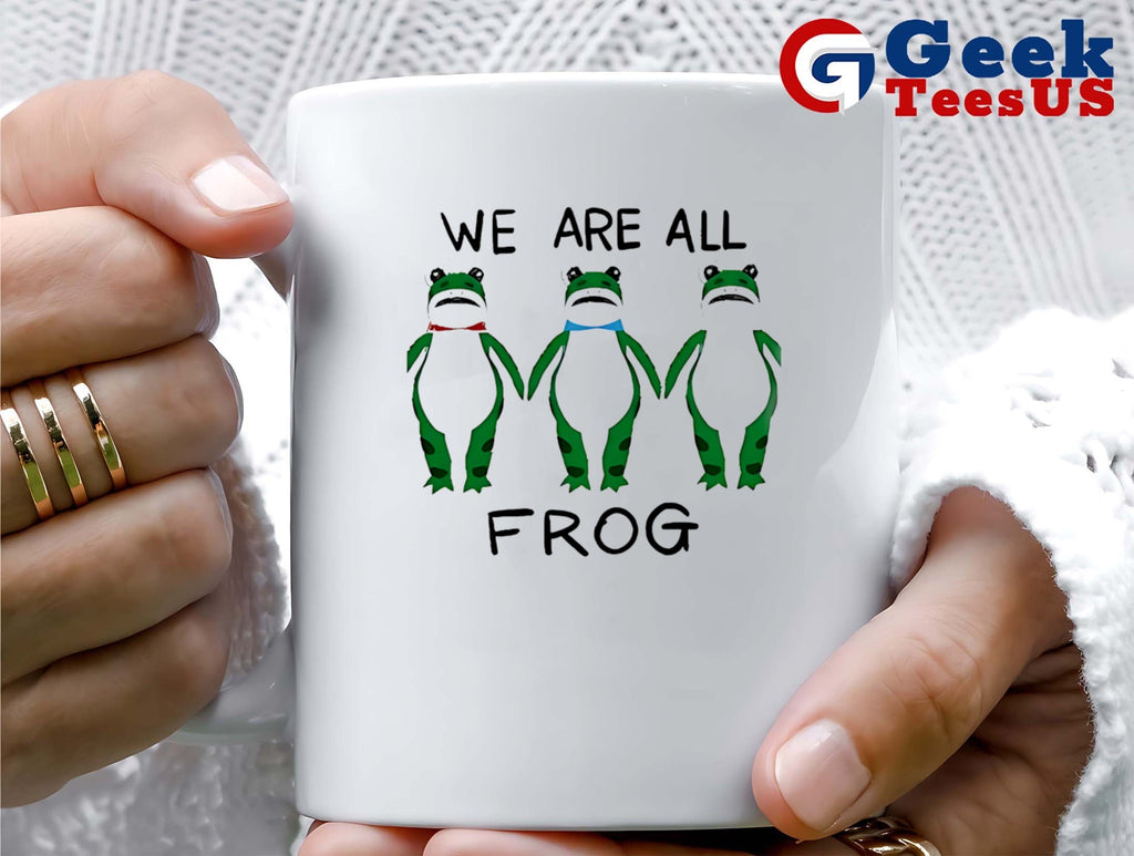 Portland frog we are all frog shirt