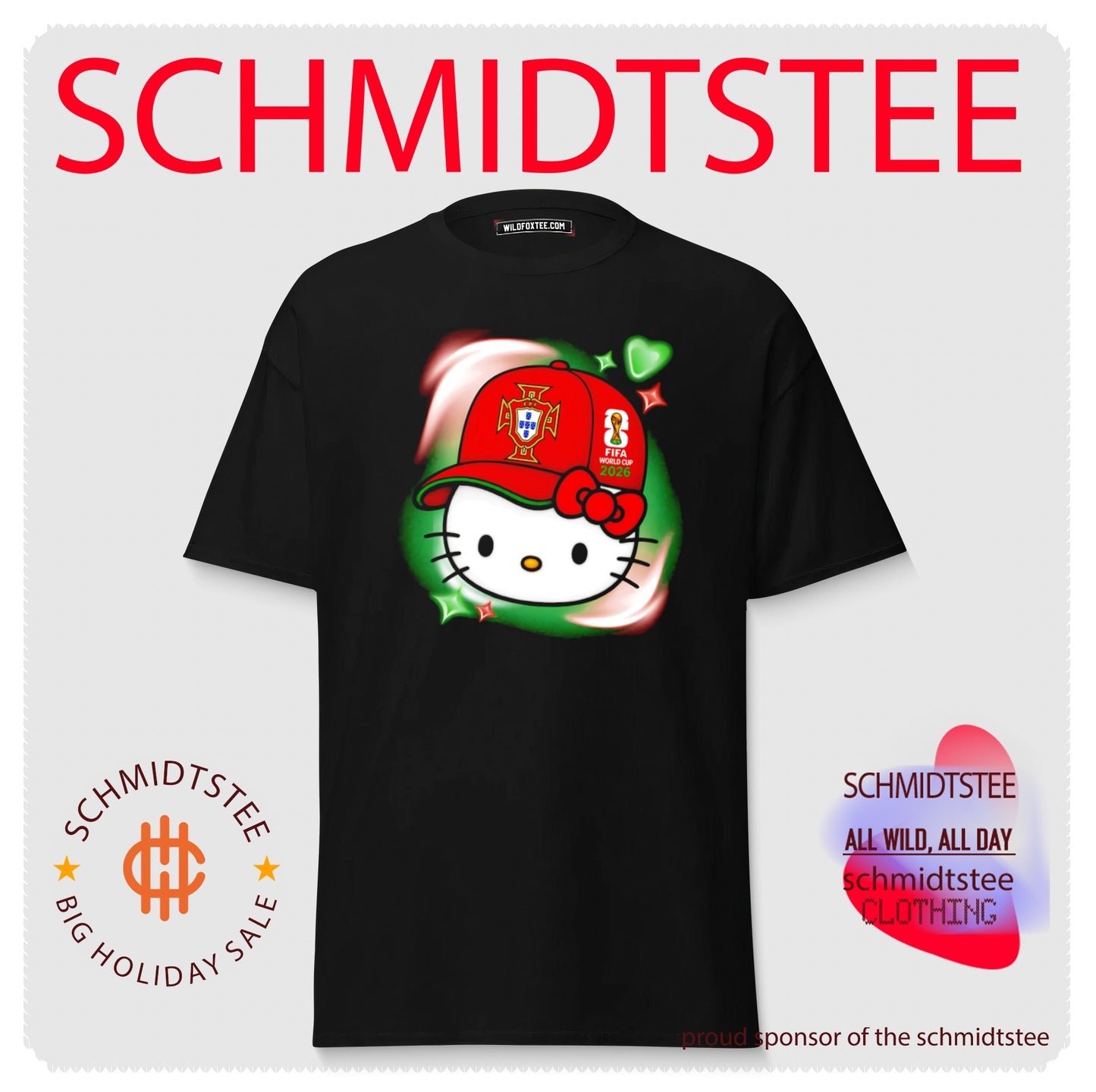 Portugal x Hello Kirty World Cup 2026 Fifa shirt