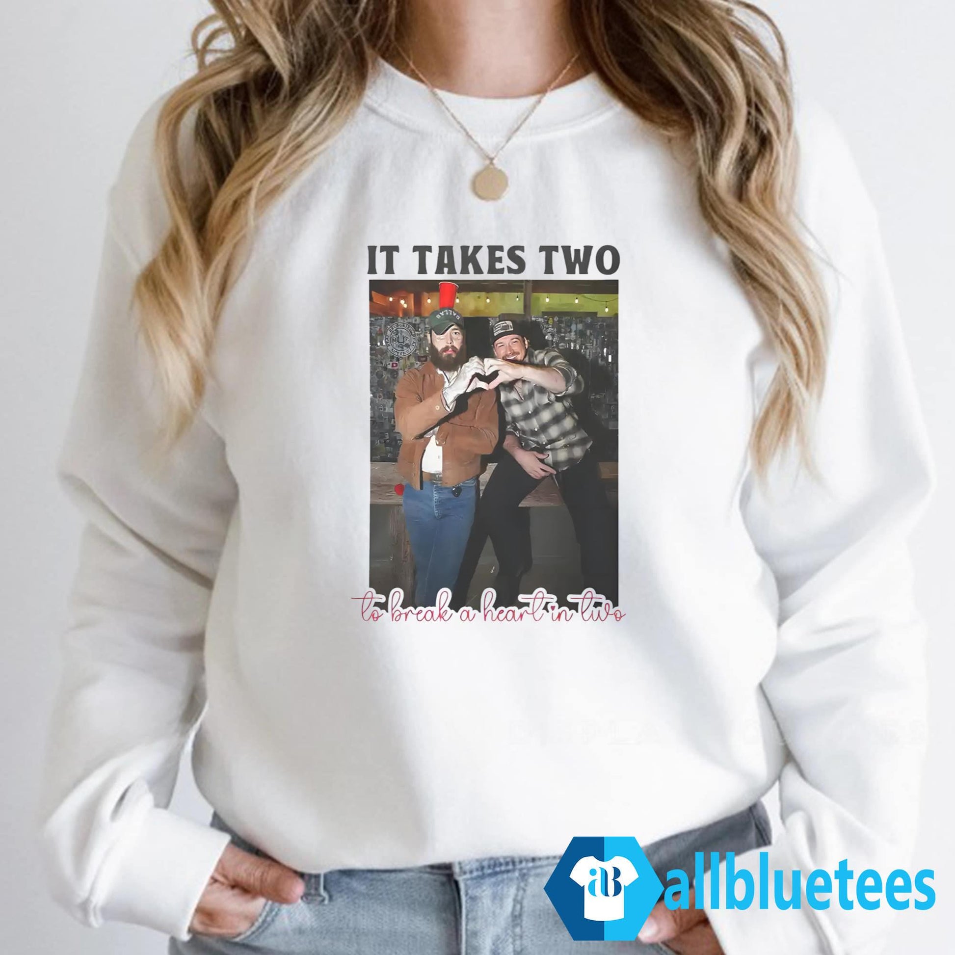 Post Malone Morgan Wallen It Takes Two To Break A Heart In Two Shirt